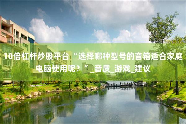 10倍杠杆炒股平台 “选择哪种型号的音箱适合家庭电脑使用呢？”_音质_游戏_建议