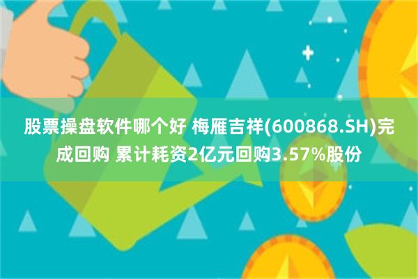 股票操盘软件哪个好 梅雁吉祥(600868.SH)完成回购 累计耗资2亿元回购3.57%股份