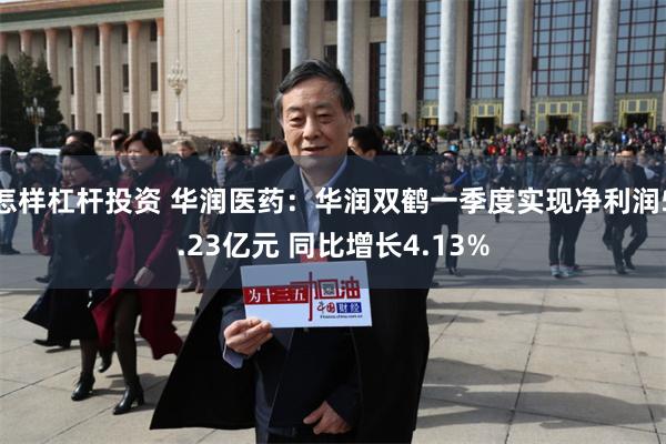 怎样杠杆投资 华润医药：华润双鹤一季度实现净利润5.23亿元 同比增长4.13%